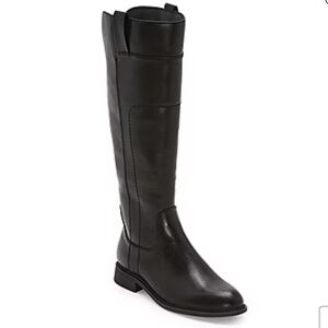 Frye and Co. Giovanna Stacked Heel Riding Boots Size 7.5 NEW
